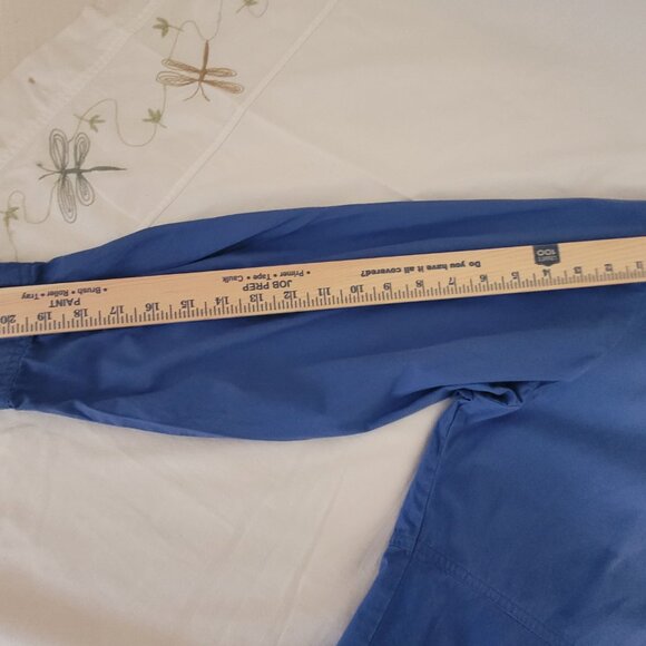 Coldwater Creek Blue Button Womens Shirt Size Petite L - Picture 11 of 14